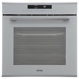 Духовой шкаф OKB 1331 GBXGr  цвет: серое стекло + черная нержавеющая сталь