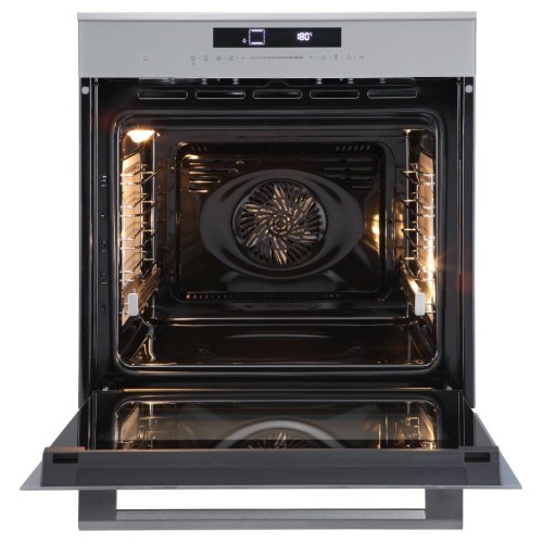 Духовой шкаф OKB 1331 GBXGr  цвет: серое стекло + черная нержавеющая сталь