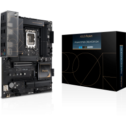 Материнская плата Asus PROART B760-CREATOR D4 Soc-1700 Intel B760 4xDDR4 ATX AC`97 8ch(7.1) 1 x 2.5Gigabit + Gigabit Ethernet RAID+HDMI+DP