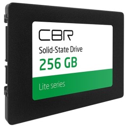 Твердотельный накопитель CBR SSD-240GB-2.5-LT22, Внутренний SSD-накопитель, серия "Lite", 240 GB, 2.5", SATA III 6 Gbit/s, SM2259XT, 3D TLC NAND, R/W speed up to 550/520 MB/s, TBW (TB) 120