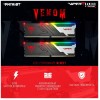 Память DDR5 2x32Gb 5600MHz Patriot PVVR564G560C40K Viper Venom RGB RTL Gaming PC5-44800 CL40 DIMM 288-pin 1.35В kit с радиатором Ret