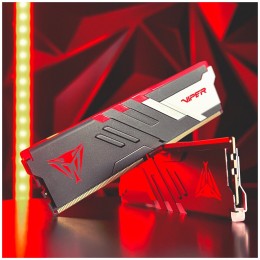 Память DDR5 2x32Gb 5600MHz Patriot PVVR564G560C40K Viper Venom RGB RTL Gaming PC5-44800 CL40 DIMM 288-pin 1.35В kit с радиатором Ret