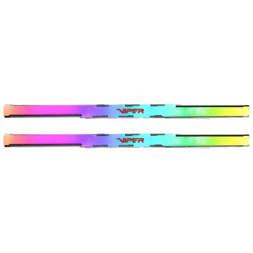 Память DDR5 2x32Gb 5600MHz Patriot PVVR564G560C40K Viper Venom RGB RTL Gaming PC5-44800 CL40 DIMM 288-pin 1.35В kit с радиатором Ret