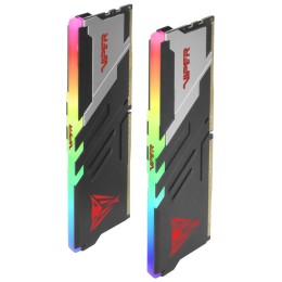 Память DDR5 2x32Gb 5600MHz Patriot PVVR564G560C40K Viper Venom RGB RTL Gaming PC5-44800 CL40 DIMM 288-pin 1.35В kit с радиатором Ret