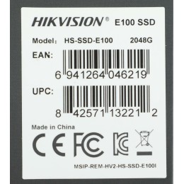 Накопитель SSD Hikvision SATA III 2Tb HS-SSD-E100/2048G 2.5"