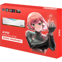 Модуль памяти ADATA DIMM 16GB DDR5-7200 AX5U7200C3416G-DCLARWH