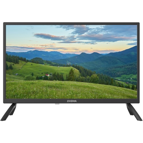 Телевизор DIGMA 24" DM-LED24MBB21 черный/черный HD 60Hz DVB-T DVB-T2 DVB-C DVB-S DVB-S2 USB