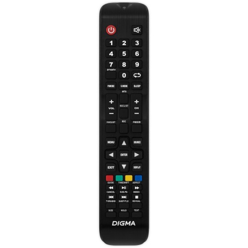 Телевизор DIGMA 24" DM-LED24MBB21 черный/черный HD 60Hz DVB-T DVB-T2 DVB-C DVB-S DVB-S2 USB