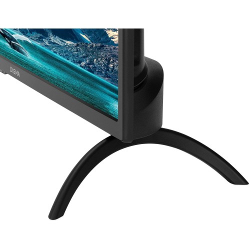 Телевизор DIGMA 24" DM-LED24MBB21 черный/черный HD 60Hz DVB-T DVB-T2 DVB-C DVB-S DVB-S2 USB