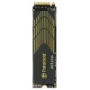 Твердотельный накопитель Transcend SSD MTE250S, 1000GB, M.2(22x80mm), NVMe 1.4, PCIe 4.0 x4, 3D NAND, R/W 7200/6200MB/s, IOPs 530 000/420 000, TBW 780, DWPD 0.43, with Graphene Heatsink (5 лет)