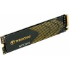 Твердотельный накопитель Transcend SSD MTE250S, 1000GB, M.2(22x80mm), NVMe 1.4, PCIe 4.0 x4, 3D NAND, R/W 7200/6200MB/s, IOPs 530 000/420 000, TBW 780, DWPD 0.43, with Graphene Heatsink (5 лет)
