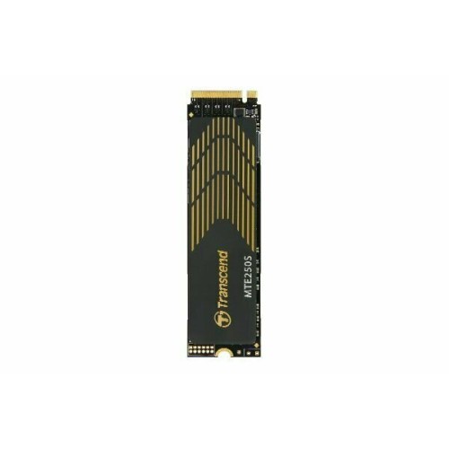 Твердотельный накопитель Transcend SSD MTE250S, 1000GB, M.2(22x80mm), NVMe 1.4, PCIe 4.0 x4, 3D NAND, R/W 7200/6200MB/s, IOPs 530 000/420 000, TBW 780, DWPD 0.43, with Graphene Heatsink (5 лет)