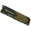 Твердотельный накопитель Transcend SSD MTE250S, 1000GB, M.2(22x80mm), NVMe 1.4, PCIe 4.0 x4, 3D NAND, R/W 7200/6200MB/s, IOPs 530 000/420 000, TBW 780, DWPD 0.43, with Graphene Heatsink (5 лет)
