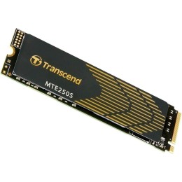Твердотельный накопитель Transcend SSD MTE250S, 1000GB, M.2(22x80mm), NVMe 1.4, PCIe 4.0 x4, 3D NAND, R/W 7200/6200MB/s, IOPs 530 000/420 000, TBW 780, DWPD 0.43, with Graphene Heatsink (5 лет)