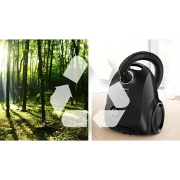 Пылесос BOSCH BGLS2BA3H Мешковый, 600 Вт, черный