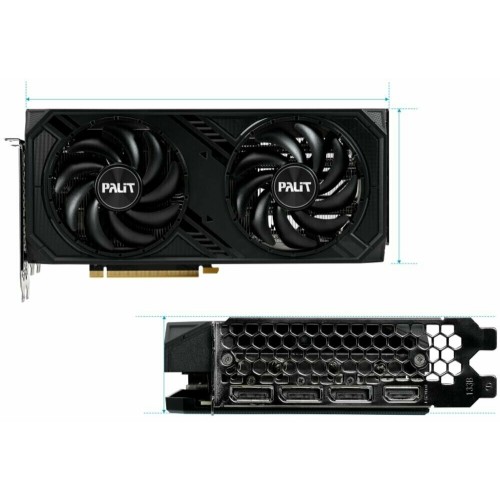 Видеокарта Palit PA-RTX4070 DUAL 12GB  PCIE16 RTX4070 12GB