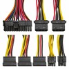 Блок питания 250W ExeGate F250AS (Flex ATX, for ITX case, APFC, КПД 80% (80 PLUS), 4cm fan, 24pin, (4+4)pin, PCI-E, 3xSATA, 2xIDE)