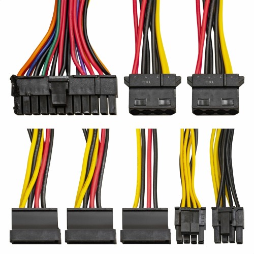 Блок питания 250W ExeGate F250AS (Flex ATX, for ITX case, APFC, КПД 80% (80 PLUS), 4cm fan, 24pin, (4+4)pin, PCI-E, 3xSATA, 2xIDE)