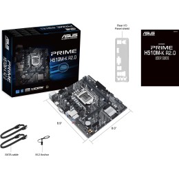 Материнская плата Asus PRIME H510M-K R2.0 Soc-1200 Intel H470 2xDDR4 mATX AC`97 8ch(7.1) GbLAN+VGA+HDMI