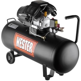 Компрессор WESTER WK2200/100PRO поршневой масляный, 2200 Вт, 330л/мин, 8бар