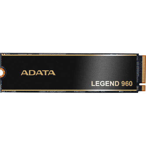 Твердотельный накопитель ADATA SSD LEGEND 960 MAX, 4000GB, M.2(22x80mm), NVMe 1.4, PCIe 4.0 x4, 3D NAND, R/W 7400/6800MB/s, IOPs 700 000/550 000, TBW 3120, DWPD 0.43, with BIG Heat Spreader (5 лет)