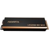 Твердотельный накопитель ADATA SSD LEGEND 960 MAX, 4000GB, M.2(22x80mm), NVMe 1.4, PCIe 4.0 x4, 3D NAND, R/W 7400/6800MB/s, IOPs 700 000/550 000, TBW 3120, DWPD 0.43, with BIG Heat Spreader (5 лет)