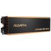Твердотельный накопитель ADATA SSD LEGEND 960 MAX, 4000GB, M.2(22x80mm), NVMe 1.4, PCIe 4.0 x4, 3D NAND, R/W 7400/6800MB/s, IOPs 700 000/550 000, TBW 3120, DWPD 0.43, with BIG Heat Spreader (5 лет)