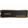 Твердотельный накопитель ADATA SSD LEGEND 960 MAX, 4000GB, M.2(22x80mm), NVMe 1.4, PCIe 4.0 x4, 3D NAND, R/W 7400/6800MB/s, IOPs 700 000/550 000, TBW 3120, DWPD 0.43, with BIG Heat Spreader (5 лет)
