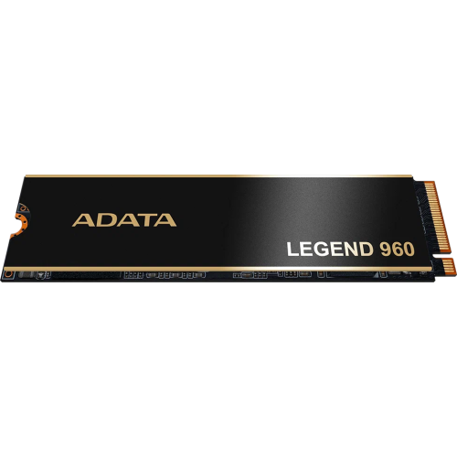 Твердотельный накопитель ADATA SSD LEGEND 960 MAX, 4000GB, M.2(22x80mm), NVMe 1.4, PCIe 4.0 x4, 3D NAND, R/W 7400/6800MB/s, IOPs 700 000/550 000, TBW 3120, DWPD 0.43, with BIG Heat Spreader (5 лет)