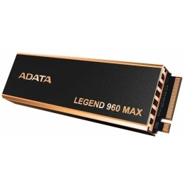 Твердотельный накопитель ADATA SSD LEGEND 960 MAX, 4000GB, M.2(22x80mm), NVMe 1.4, PCIe 4.0 x4, 3D NAND, R/W 7400/6800MB/s, IOPs 700 000/550 000, TBW 3120, DWPD 0.43, with BIG Heat Spreader (5 лет)