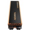 Твердотельный накопитель ADATA SSD LEGEND 960 MAX, 4000GB, M.2(22x80mm), NVMe 1.4, PCIe 4.0 x4, 3D NAND, R/W 7400/6800MB/s, IOPs 700 000/550 000, TBW 3120, DWPD 0.43, with BIG Heat Spreader (5 лет)
