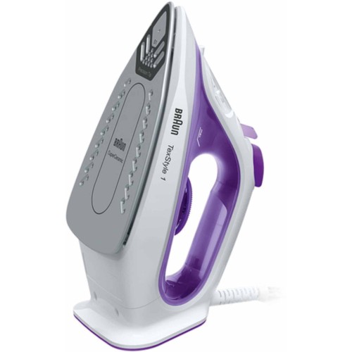 Утюг BRAUN TexStyle1 SI1080VI 2000Вт фиолетовый/белый