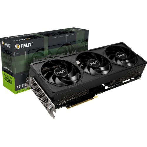 Видеокарта Palit GeForce RTX4080 JETSTREAM 16GB GDDR6X 256bit 3-DP HDMI (243468)