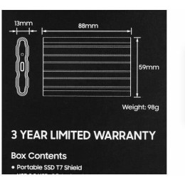 Накопитель SSD SAMSUNG USB3.2 1TB EXT. MU-PE1T0R/WW
