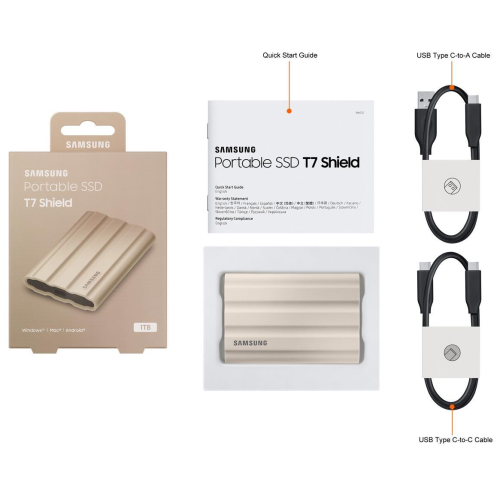 Накопитель SSD SAMSUNG USB3.2 1TB EXT. MU-PE1T0R/WW
