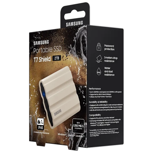 Накопитель SSD SAMSUNG USB3.2 1TB EXT. MU-PE1T0R/WW