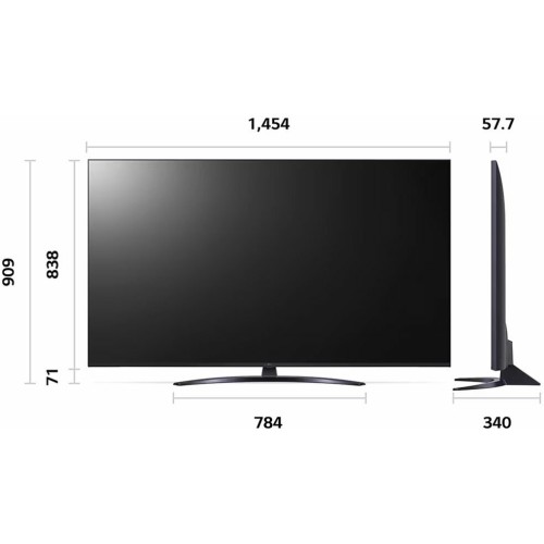 Телевизор LG 65" 65UR81006LJ.ARUB
