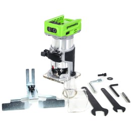 Фрезер аккумуляторный GreenWorks G24RO, 24V, бесщеточный, без АКБ и ЗУ  (3502507)