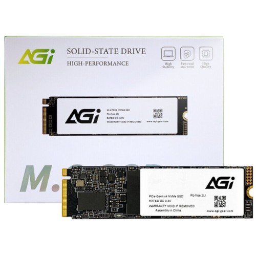 Накопитель SSD AGI 512Gb PCI-E NVMe M.2 AI198 (AGI512G44AI818)