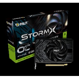 Видеокарта Palit RTX4060TI STORMX OC NVIDIA GeForce RTX 4060TI 8192Mb PCI-E 4.0 128 GDDR6 2670/9000 HDMIx1 DPx3 HDCP Ret