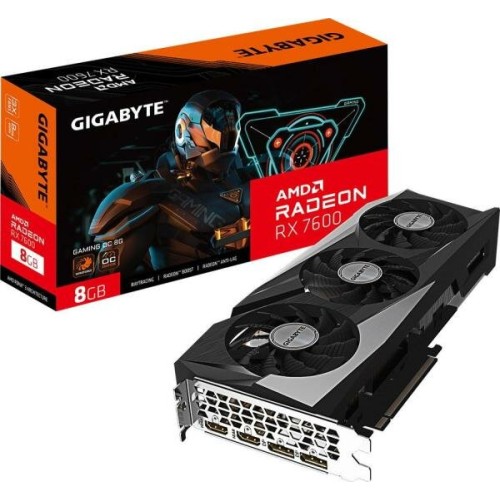 Видеокарта Gigabyte RX7600 GAMING OC 8GB