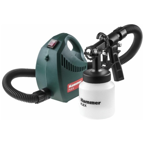 Краскопульт Hammer Flex PRZ500B 500Вт 800мл бак, вязкость до 60 DIN