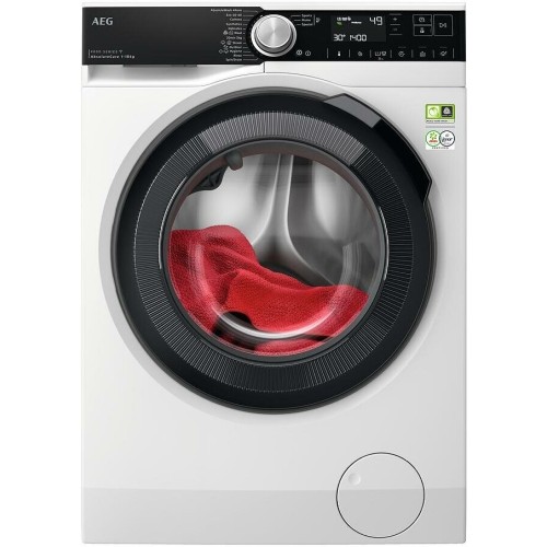 Стиральная машина AEG Серия 9000,10 кг загрузки,1400 оборотов,инверторный двигатель,ProSteam,Aqua Control,внутренняя подсветка барабана,панель управления на английском языке