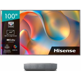 Телевизор LED Hisense 100" Laser TV 100L5H черный 4K Ultra HD 100Hz DVB-T DVB-T2 DVB-C DVB-S DVB-S2 WiFi Smart TV