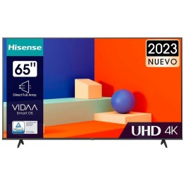 Телевизор LED Hisense 65" 65A6K черный 4K Ultra HD 60Hz DVB-T DVB-T2 DVB-C DVB-S DVB-S2 USB WiFi Smart TV