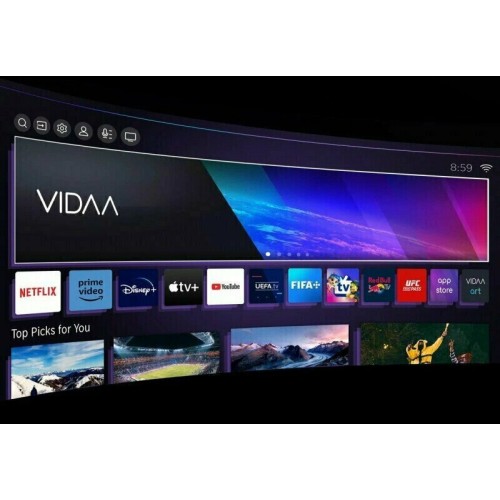 Телевизор LED Hisense 65" 65A6K черный 4K Ultra HD 60Hz DVB-T DVB-T2 DVB-C DVB-S DVB-S2 USB WiFi Smart TV