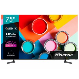 Телевизор QLED Hisense 75" 75A7GQ черный 4K Ultra HD 120Hz DVB-T DVB-T2 DVB-C DVB-S DVB-S2 WiFi Smart TV