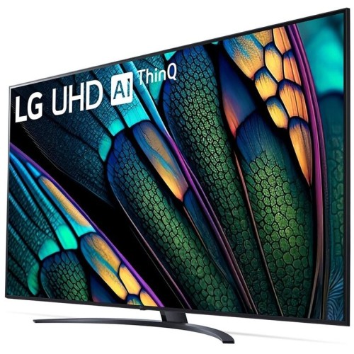 Телевизор LED LG 85" 86UR81006LA.ARUB черный 4K Ultra HD 120Hz DVB-T DVB-T2 DVB-C DVB-S DVB-S2 USB WiFi Smart TV