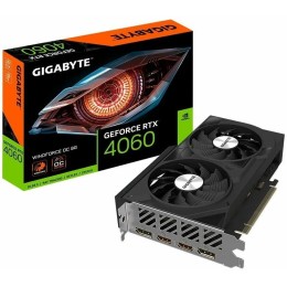 Видеокарта Gigabyte RTX4060 WINDFORCE OC 8GB GDDR6 128-bit DPx2 HDMIx2 2FAN RTL