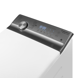 Стиральная машина MAUNFELD MFWM127ISWH с вертикальной загрузкой и инвертором